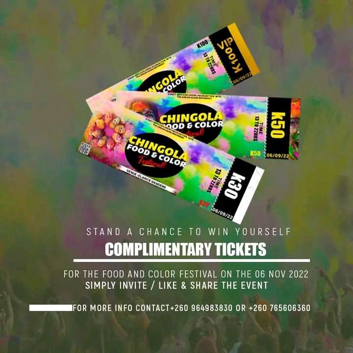 WIN A FREE TICKET